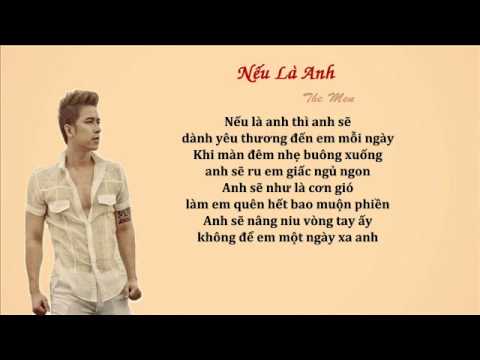 Cảm âm bài Nếu là anh