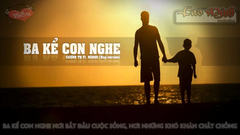 Cảm âm sáo trúc bài Ba kể con nghe