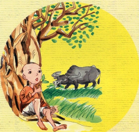 Cảm âm sáo trúc bài Thằng Cuội