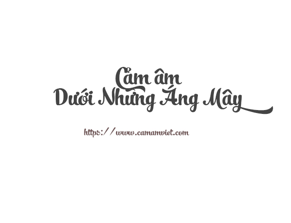 Cảm âm Dưới Những Áng Mây