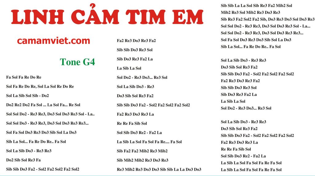 Cảm âm LINH CẢM TIM EM