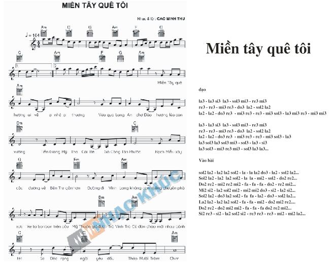 Cảm âm Miền Tây quê tôi