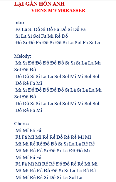 Cảm âm LẠI GẦN HÔN ANH