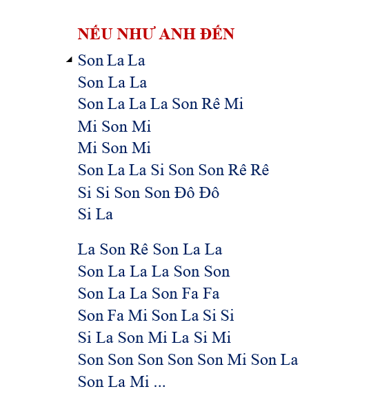 Cảm âm NẾU NHƯ ANH ĐẾN